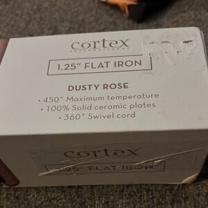 Dusty Rose Flat Iron - Women Hair Accessory